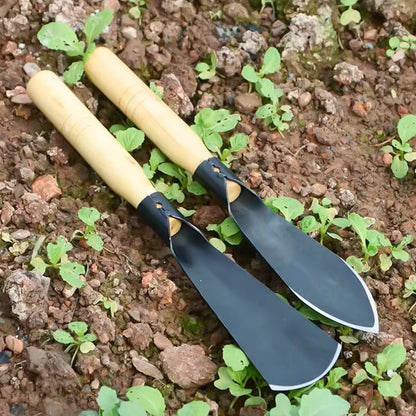 Grove Gardening Tools Set | Stainless Steel Weeding Shovel, Trowel, Rake - Hartwella