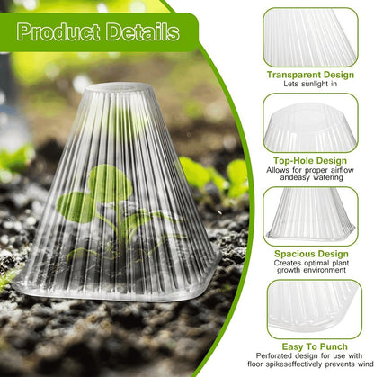 Grove Plant Cover | Reusable, Breathable Protection for Young Plants - Hartwella