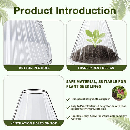 Grove Plant Cover | Reusable, Breathable Protection for Young Plants - Hartwella