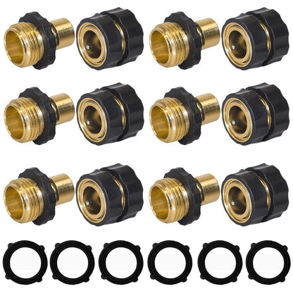 Grove Quick Connector | Heavy - Duty Brass, Leak - Proof - Hartwella