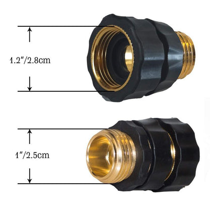 Grove Quick Connector | Heavy - Duty Brass, Leak - Proof - Hartwella