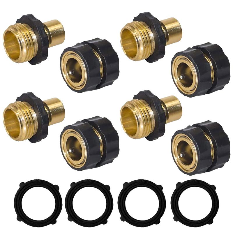 Grove Quick Connector | Heavy - Duty Brass, Leak - Proof - Hartwella