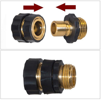 Grove Quick Connector | Heavy - Duty Brass, Leak - Proof - Hartwella