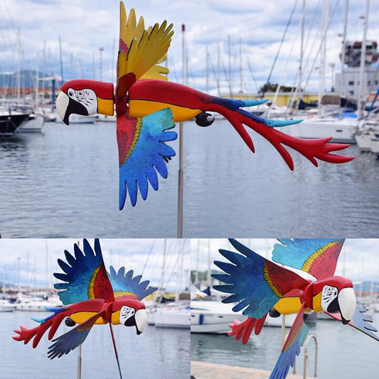 Grove Windmill | Handcrafted Wooden Garden Decoration - Hartwella