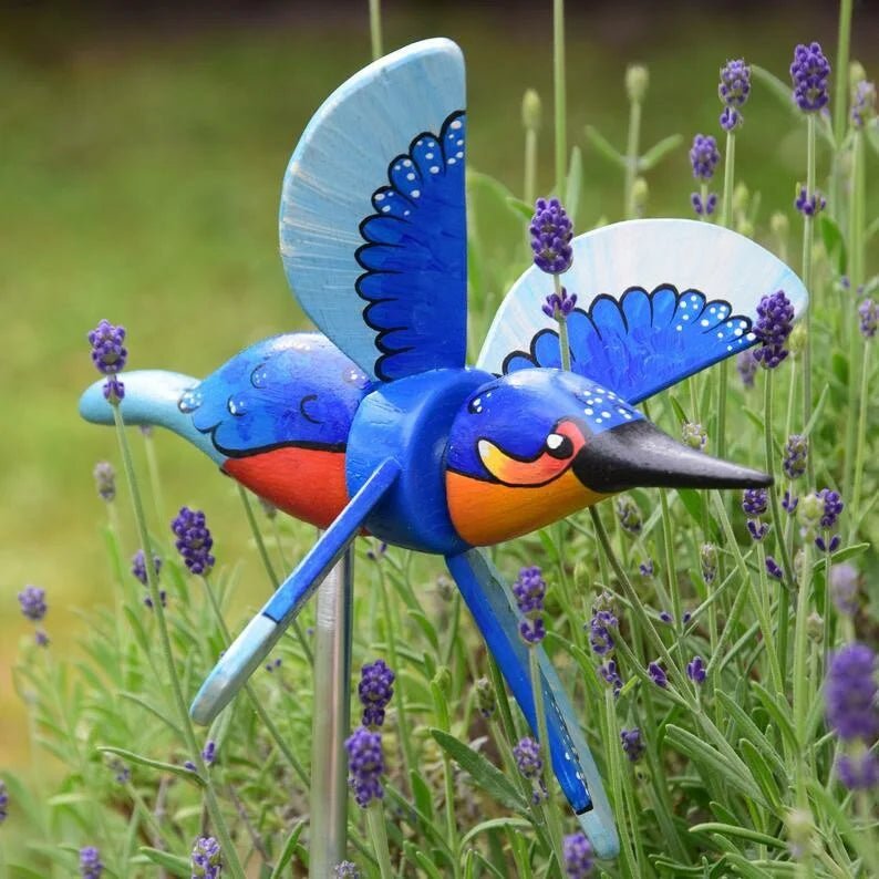Grove Windmill | Handcrafted Wooden Garden Decoration - Hartwella