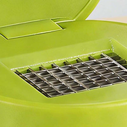 Gusto Garlic Chopper | Stainless Steel Blades, Easy Pressing Mechanism - Hartwella