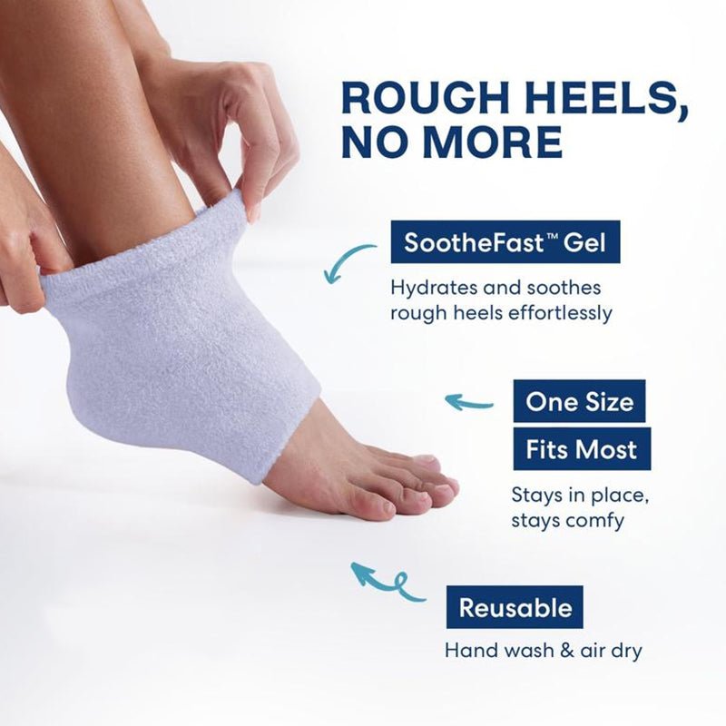 Halo Heel Sleeves | Gel-Infused, Breathable Design - Hartwella