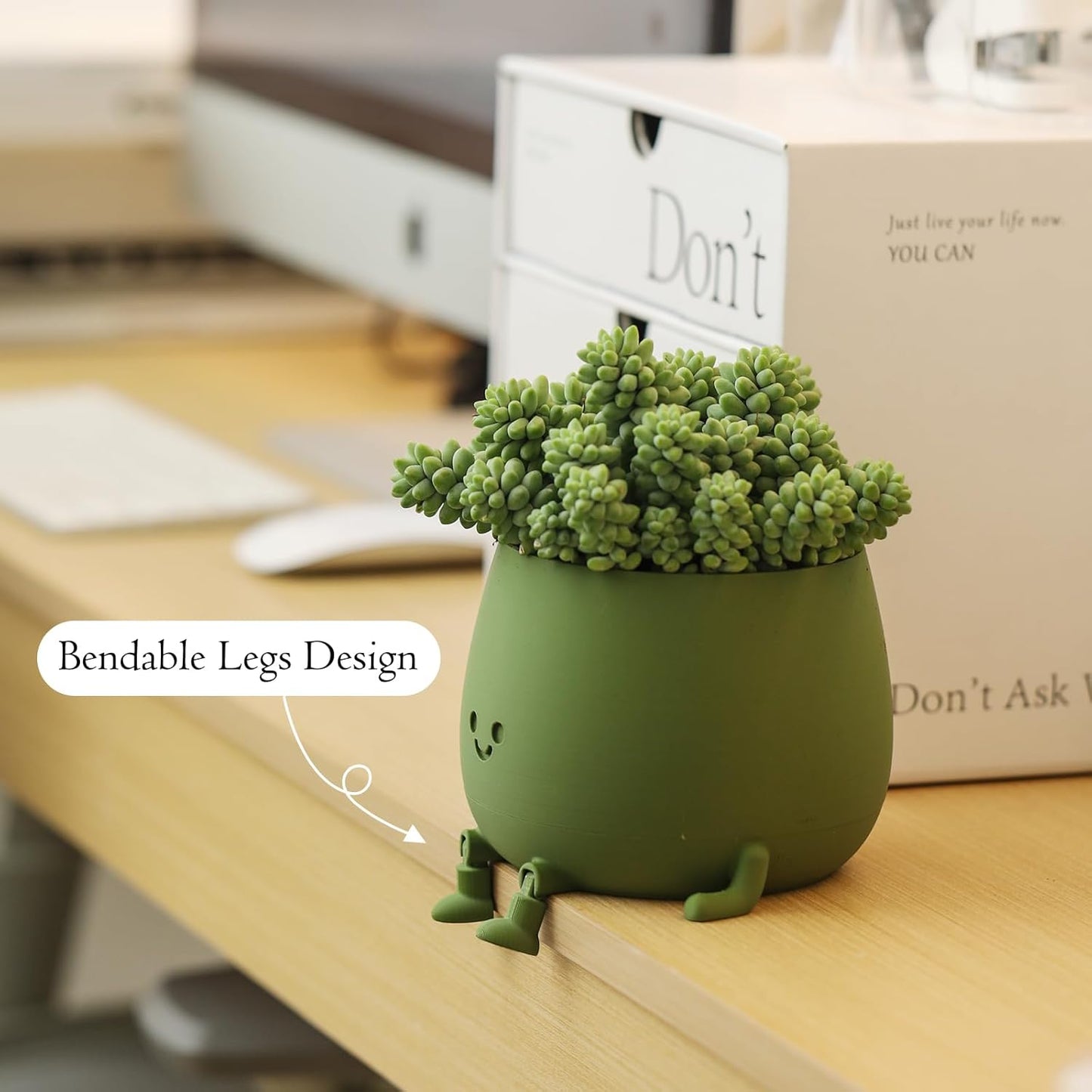 Happi Face Planter | Self-Watering, Eco-Friendly Design - Hartwella