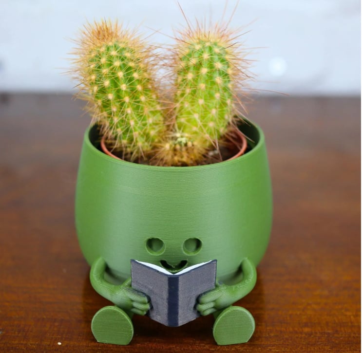 Happi Face Planter | Self-Watering, Eco-Friendly Design - Hartwella