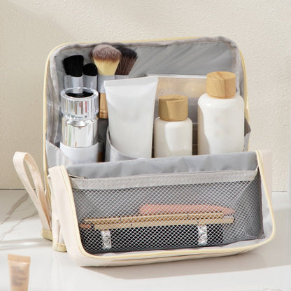 Haven Handheld Cosmetic Bag | Stylish, Partitioned Storage - Hartwella
