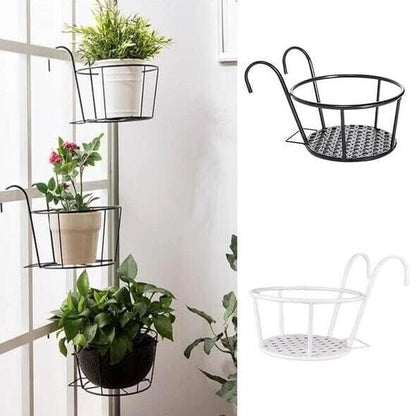 Haven Hanging Plant Stand | Durable Metal Design for Outdoor and Indoor Use - Hartwella