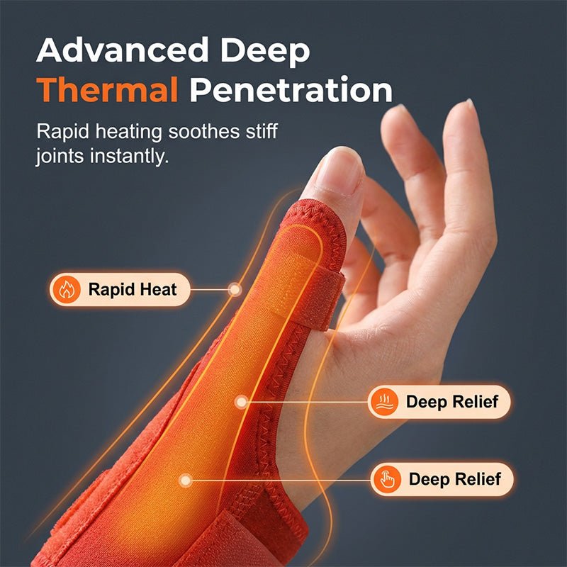 Haven Heated Wrist Brace | Pain Relief, Ergonomic Design - Hartwella