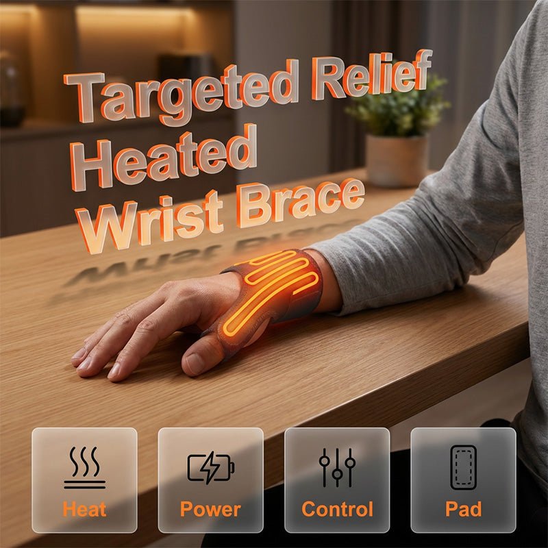 Haven Heated Wrist Brace | Pain Relief, Ergonomic Design - Hartwella