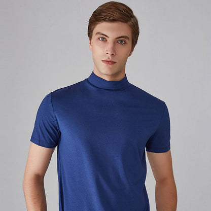 Haven High Neck T-shirt | Slim Fit, Breathable Fabric - Hartwella