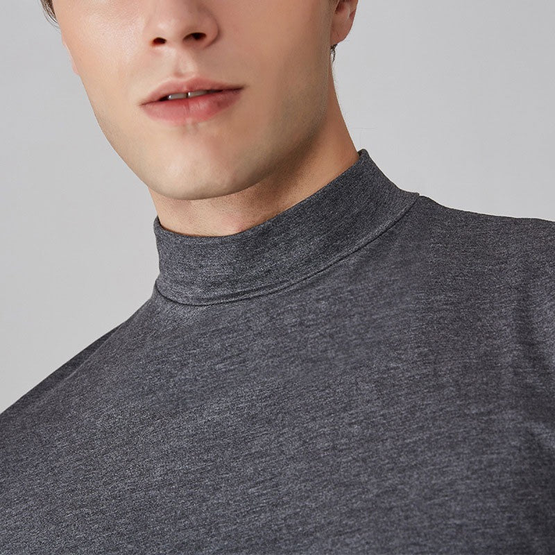 Haven High Neck T-shirt | Slim Fit, Breathable Fabric - Hartwella