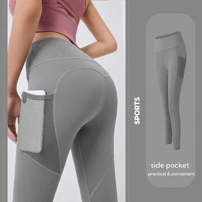 Haven High Waisted Leggings | Tummy Control, Side Pockets - Hartwella