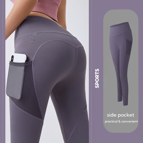 Haven High Waisted Leggings | Tummy Control, Side Pockets - Hartwella