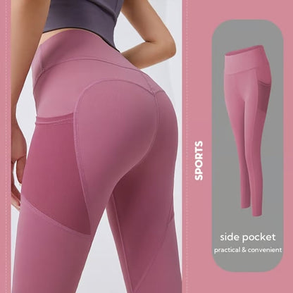 Haven High Waisted Leggings | Tummy Control, Side Pockets - Hartwella