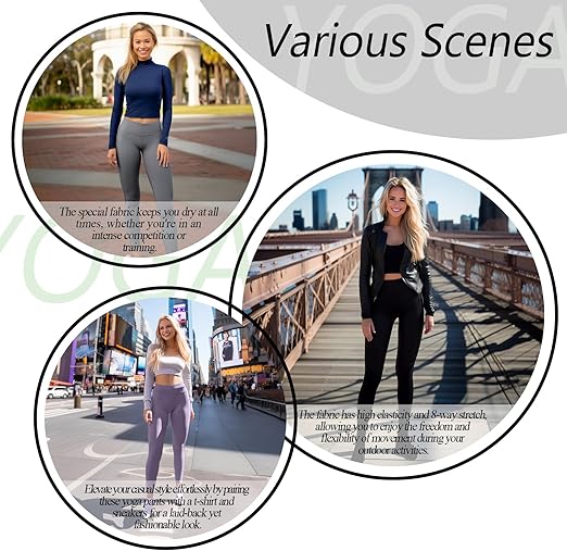 Haven High Waisted Leggings | Tummy Control, Side Pockets - Hartwella