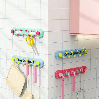 Haven Suction Cup Hook Rail | Heavy-Duty, Easy Installation - Hartwella