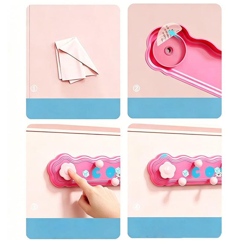 Haven Suction Cup Hook Rail | Heavy-Duty, Easy Installation - Hartwella