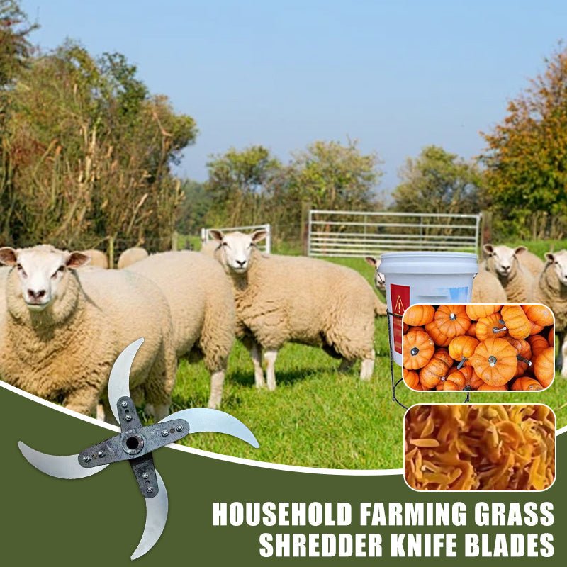 Havoc Grass Shredder Blades | Sharp, Adjustable Design - Hartwella