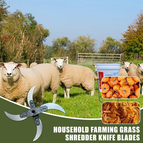Havoc Grass Shredder Blades | Sharp, Adjustable Design - Hartwella