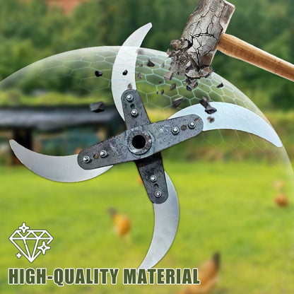Havoc Grass Shredder Blades | Sharp, Adjustable Design - Hartwella