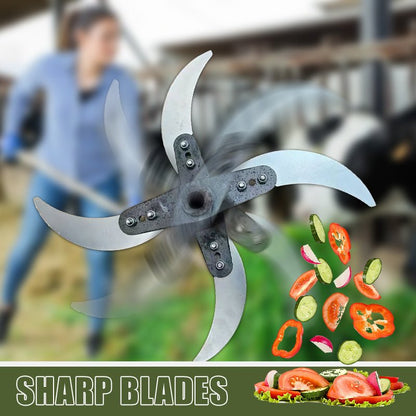 Havoc Grass Shredder Blades | Sharp, Adjustable Design - Hartwella