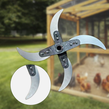 Havoc Grass Shredder Blades | Sharp, Adjustable Design - Hartwella