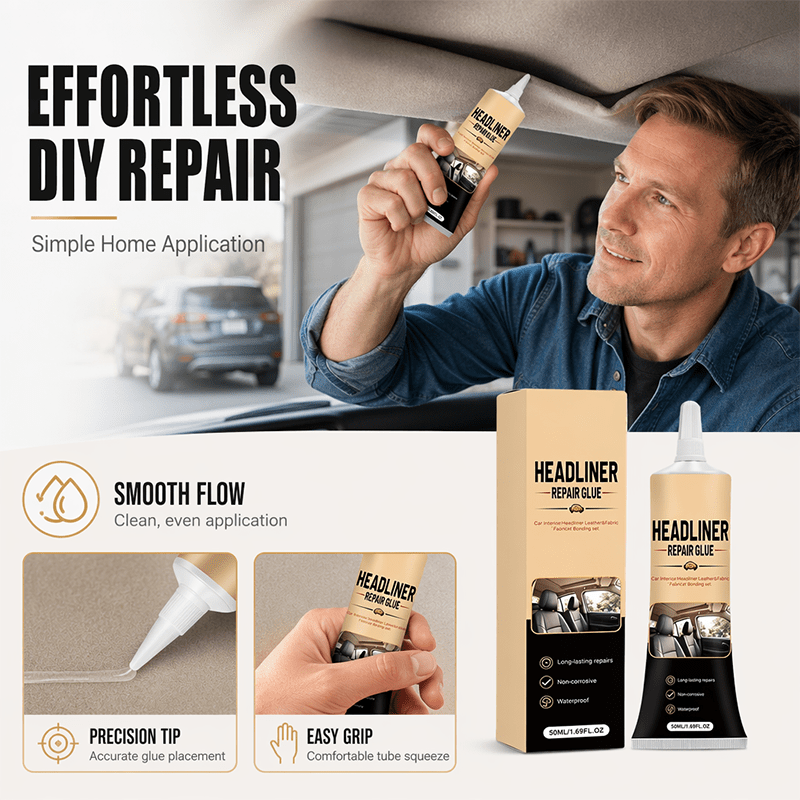 Havron Automotive Adhesive | Waterproof, High-Strength Car Glue for Interior Repairs - Hartwella