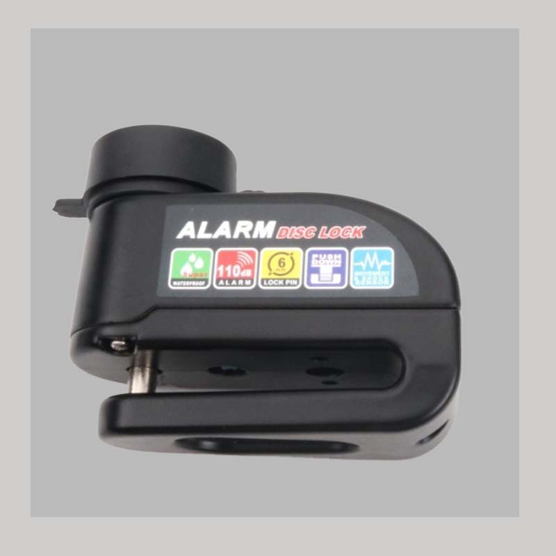Hawk Disk Lock Motorcycle | 110dB Alarm, Waterproof, Durable Alloy - Hartwella