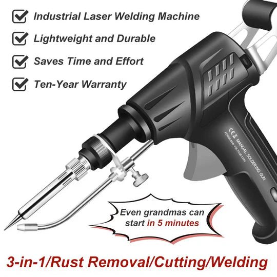 Hawk Laser Welding Tool | Rapid Heating, Ergonomic Design - Hartwella