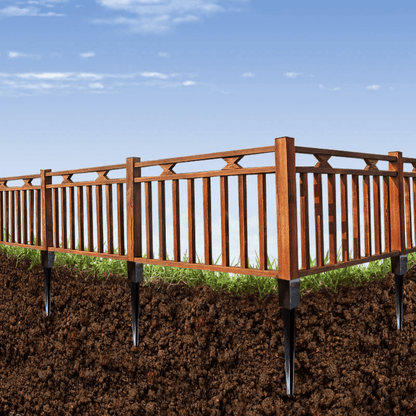 Hercules Fence Post Repair Kit | Heavy-Duty Steel, No-Dig Installation - Hartwella
