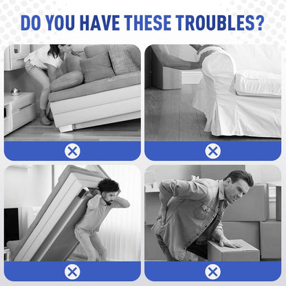 Hercules Furniture Mover | 360° Flexible Steering, Non - Slip Design - Hartwella