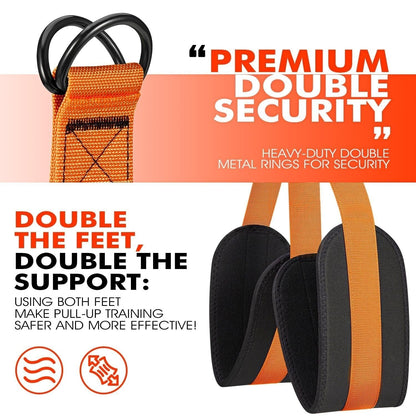 Hercules Pull Up Assist Band | Heavy - Duty, Dual - Foot Design for Assisted Pull Ups - Hartwella