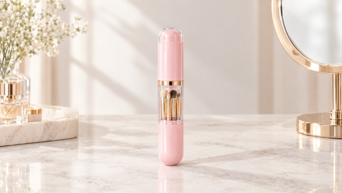 Brista™ Portable Retractable Makeup Brush Set