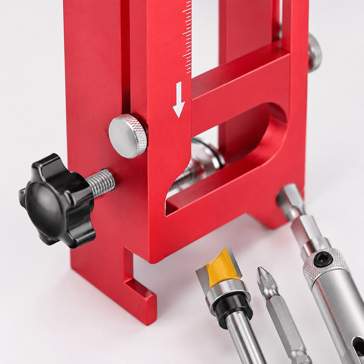 Hingio™ Adjustable Door Hinge Mortise Jig Kit - Hartwella