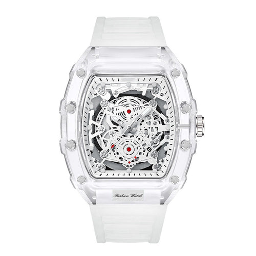 Holo Men's Watch | Translucent Dial, Luminous Function, Water - Resistant - Hartwella