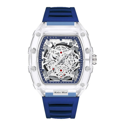Holo Men's Watch | Translucent Dial, Luminous Function, Water - Resistant - Hartwella