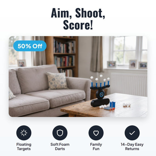 Hovra™ Floating Ball Target Shooting Game - Hartwella
