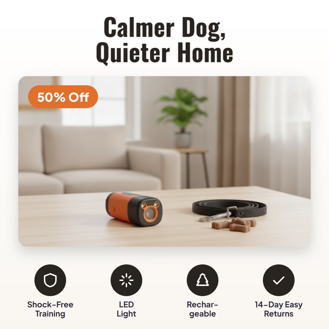 Hushpup™ Ultrasonic Bark Deterrent