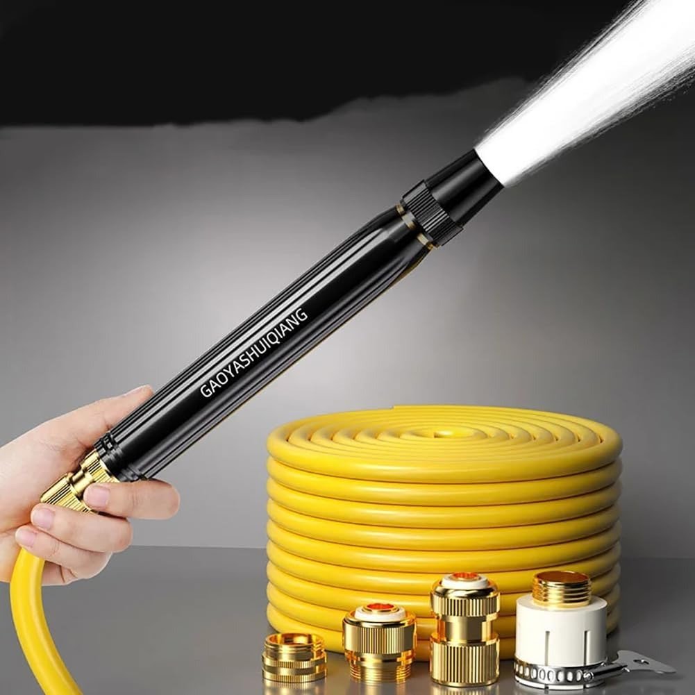 Hydra Power Washer | High-Pressure Spray Gun with Jet Stream and Fan Nozzles - Hartwella
