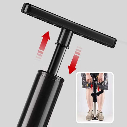 HydraForce Toilet Unclogger | High-Pressure, Flexible Heads, Stainless Steel - Hartwella