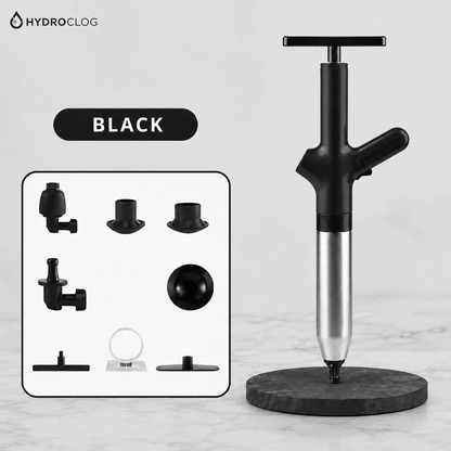 HydroClog Toilet Unclogger | High-Pressure, Durable Stainless Steel - Hartwella