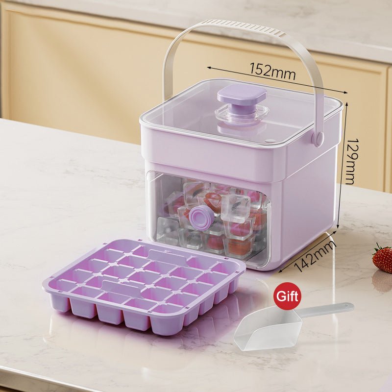 Icy Instant Cube Maker | BPA - Free, Large Capacity - Hartwella