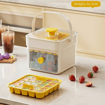 Icy Instant Cube Maker | BPA - Free, Large Capacity - Hartwella