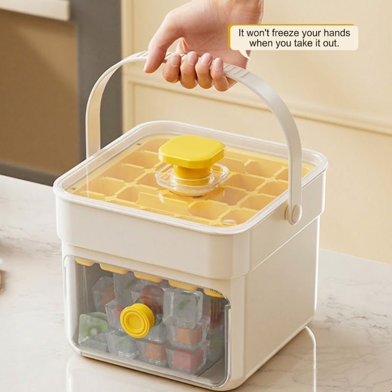 Icy Instant Cube Maker | BPA - Free, Large Capacity - Hartwella