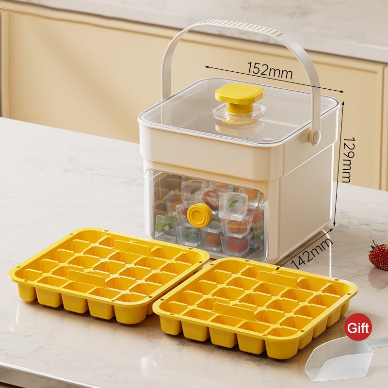 Icy Instant Cube Maker | BPA - Free, Large Capacity - Hartwella