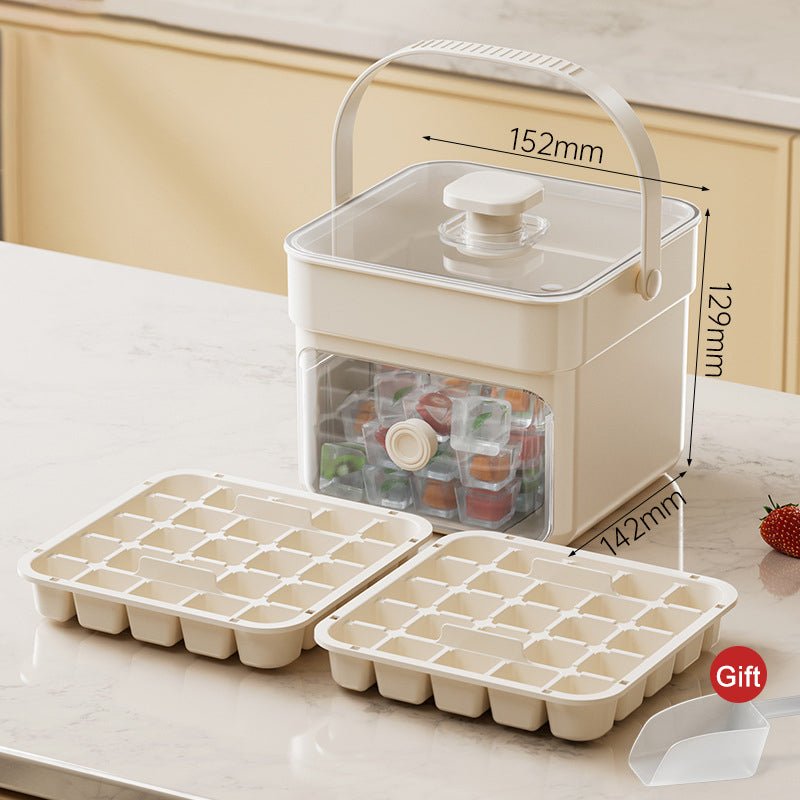 Icy Instant Cube Maker | BPA - Free, Large Capacity - Hartwella